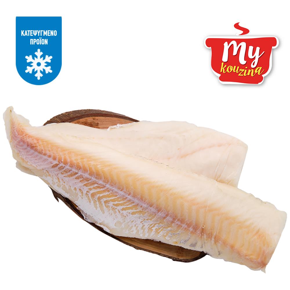 My Kouzina Μπακαλιάρος Cod Φιλέτο Ελαφρώς Αλατισμένο Κατεψυγμένος (Τιμή Κιλού)