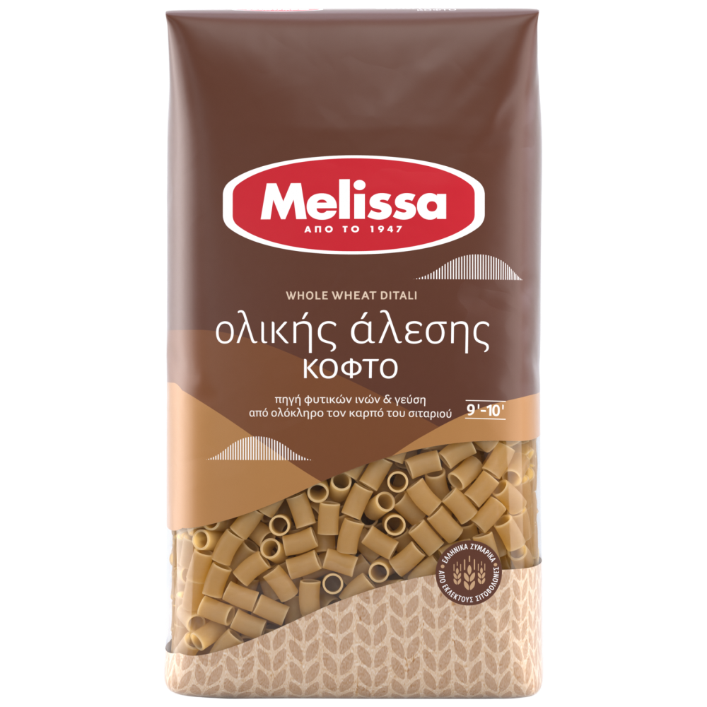 Μέλισσα Κοφτό Μακαρόνι Ολικής Άλεσης 500gr