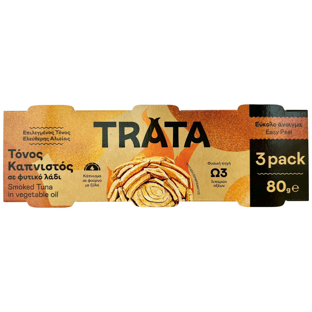 Trata Τόνος Καπνιστός 80gr 3τεμ