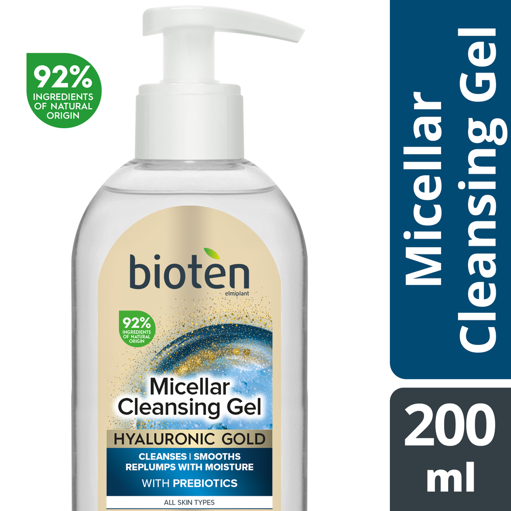 Bioten Cleans Gel Hyaluronic Gold All Skin 200ml
