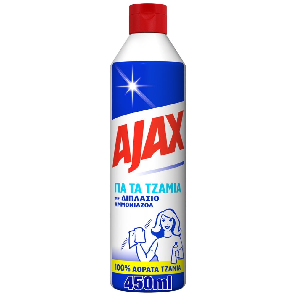Ajax Classic Καθαριστικό Τζαμιών 450ml