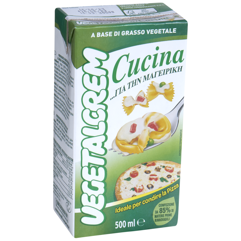 Vegetalcrem Υποκατάστατο Γαλακτοκομικού Προϊόντος 500ml