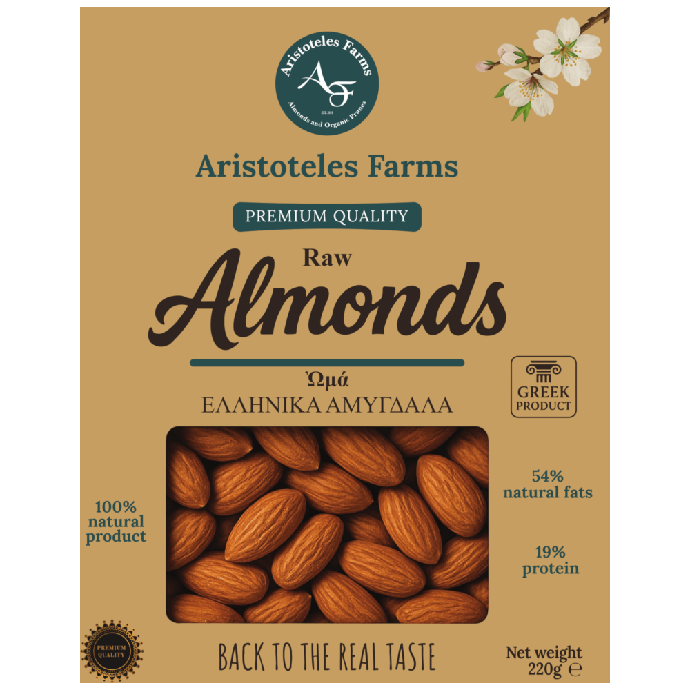 Aristoteles Farms Αμύγδαλα Ώμα Premium 220gr
