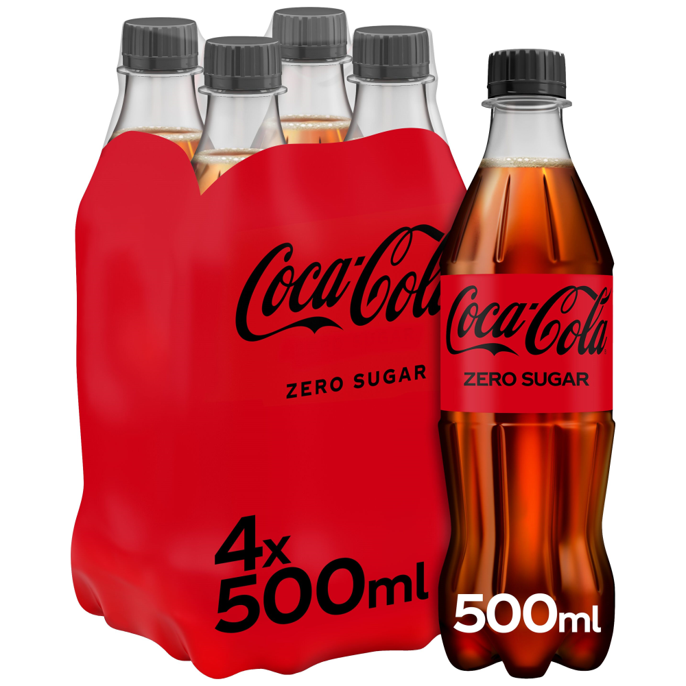Coca-Cola Zero 4x500ml