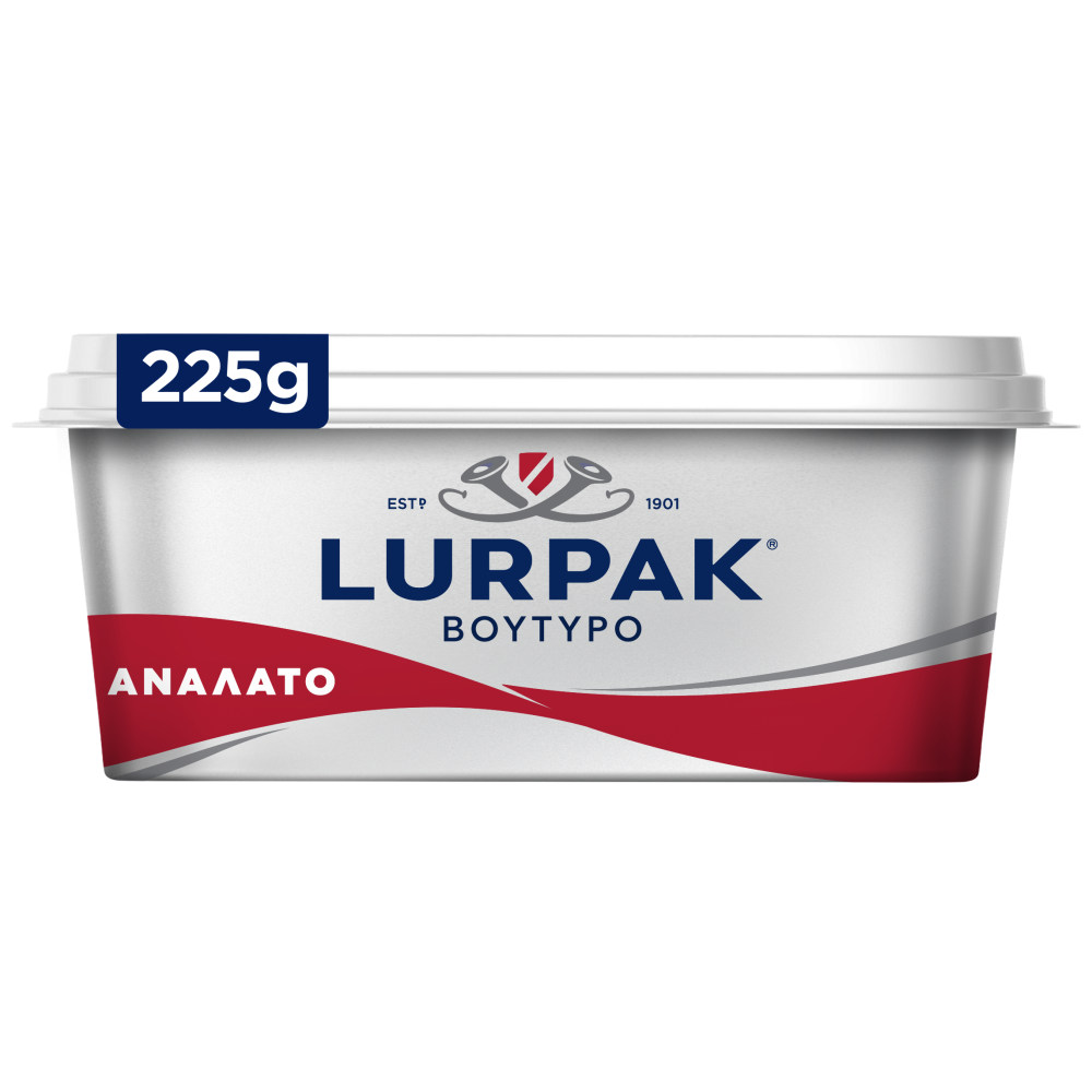 Lurpak Βούτυρο Ανάλατο Σκαφάκι 225gr