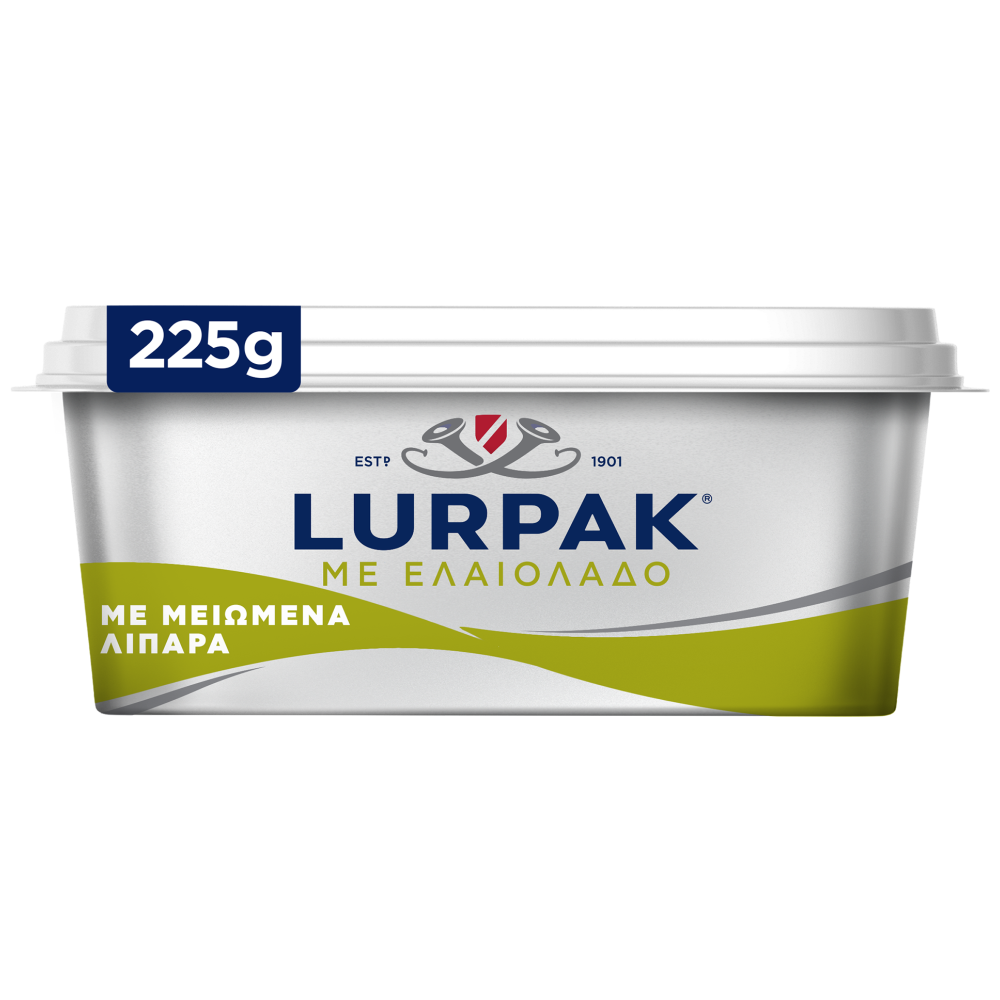 Lurpak Με Μειωμένα Λιπαρά Και Ελαιόλαδο 225gr
