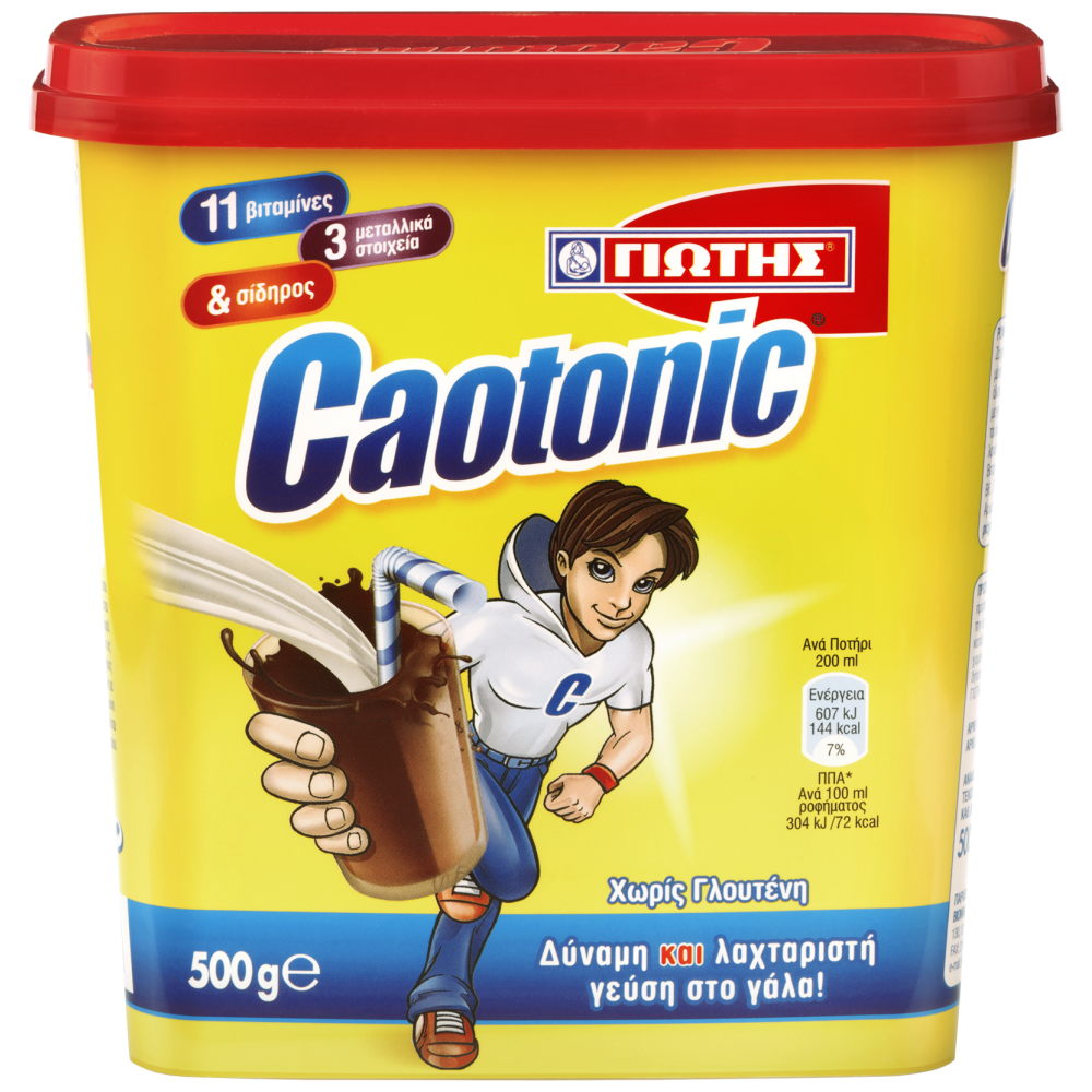 Caotonic Ρόφημα Χωρίς Γλουτένη 500gr
