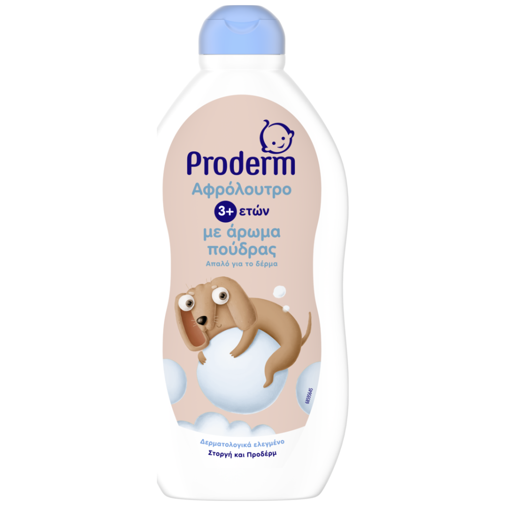 Proderm Αφρόλουτρο Με Άρωμα Πόύδρας 3+ 500ml