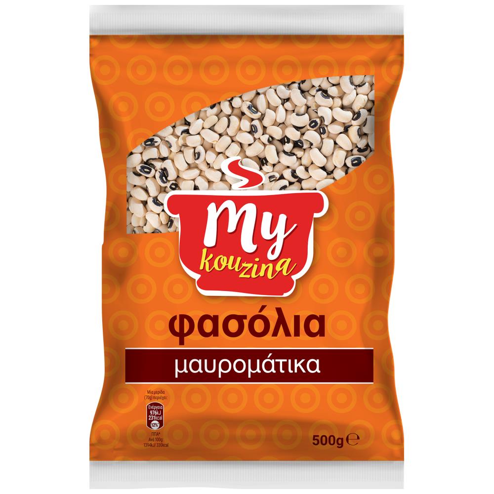 My Kouzina Φασόλια Μαυρομάτικα 500gr