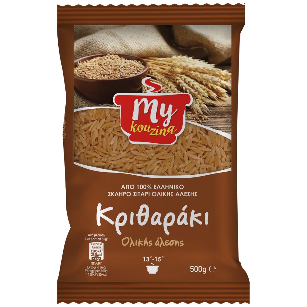 My Kouzina Κριθαράκι Ολικής Άλεσης 500gr