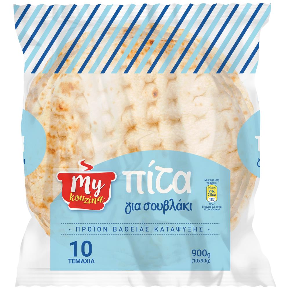 My Kouzina Πίτα Για Σουβλάκι Κατεψυγμένες 900gr