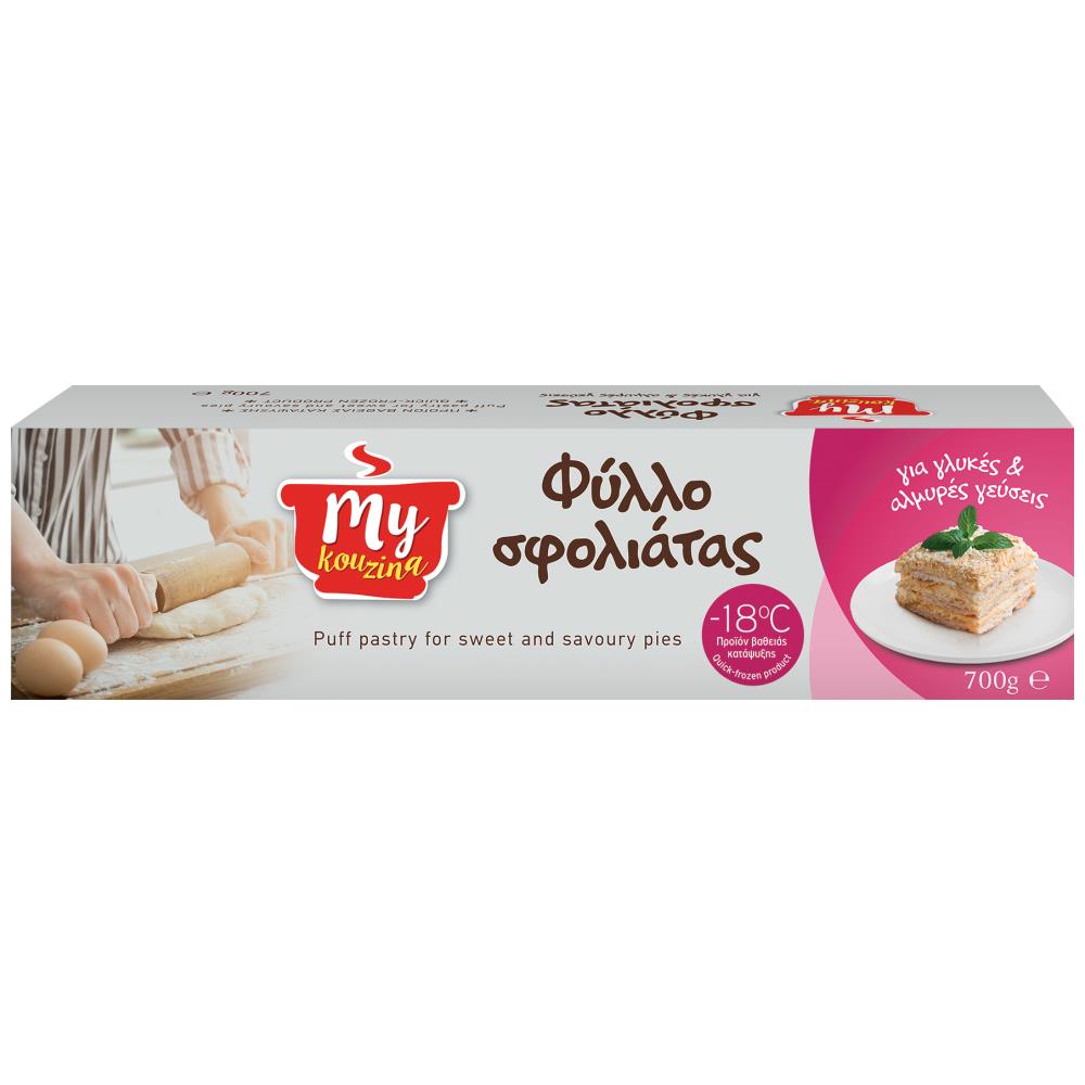My Kouzina Φύλλο Σφολιάτας Κατεψυγμένο 700gr