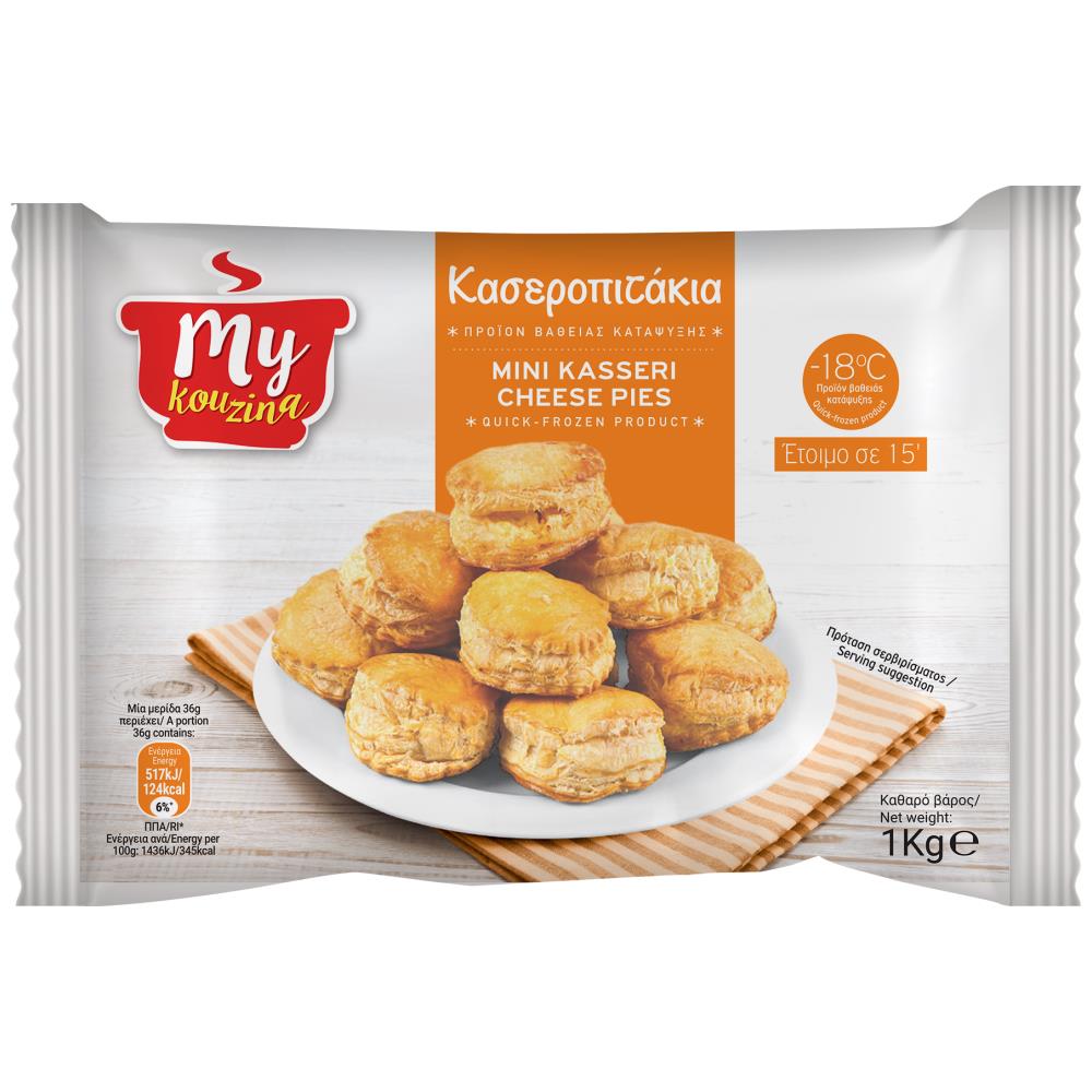 My Kouzina Κασεροπιτάκια Κατεψυγμένα 1kg