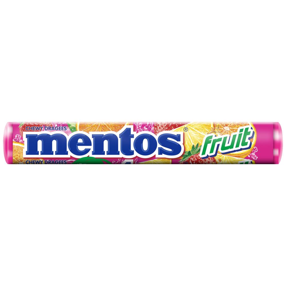 Mentos Καραμέλες Φρούτου 38gr
