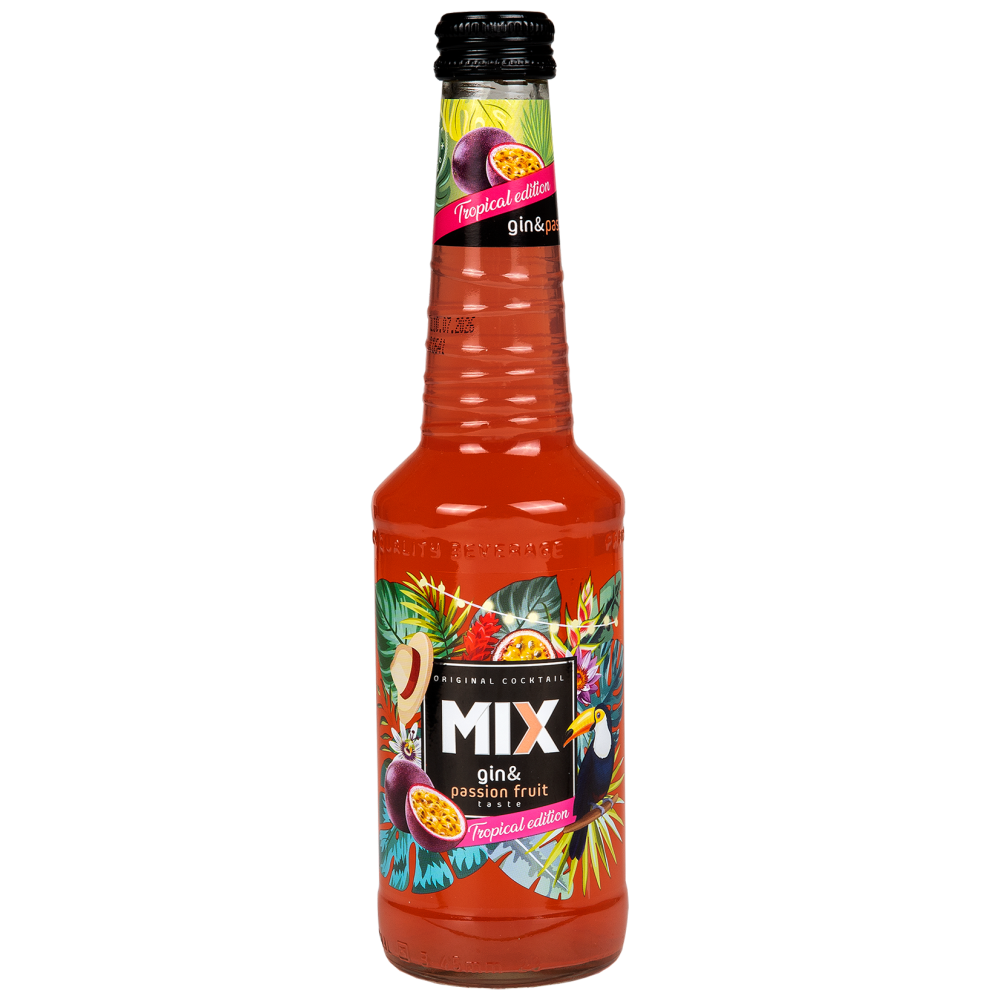 Mix Cocktail Gin & Passion Fruit 330ml