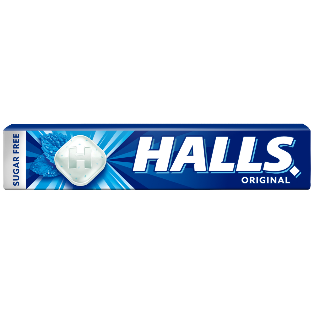 Halls Original Καραμέλα Χωρίς Ζάχαρη 20τεμ 32g