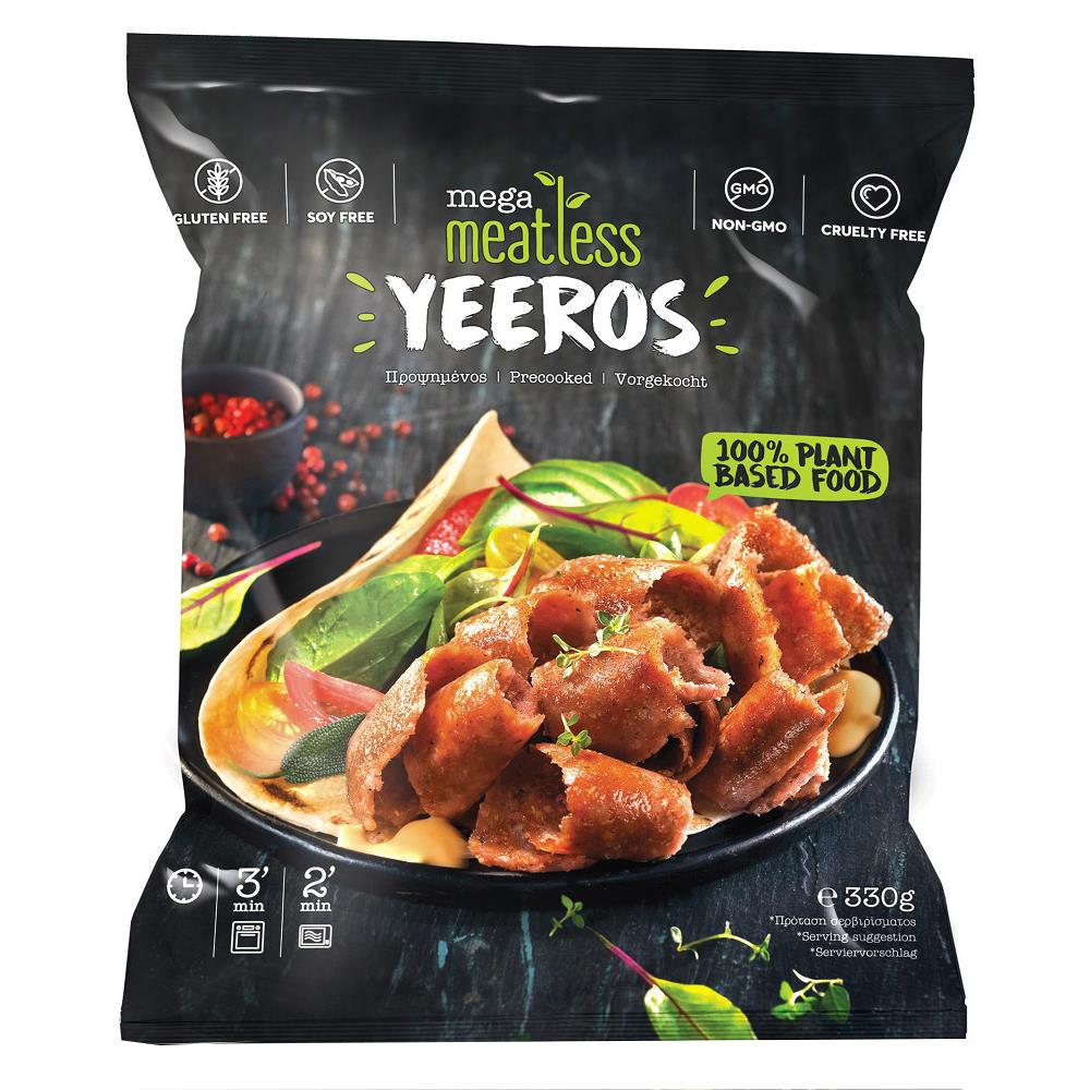 Mega Meatless Γύρος Προψυμένο Κατεψυγμένο 330g