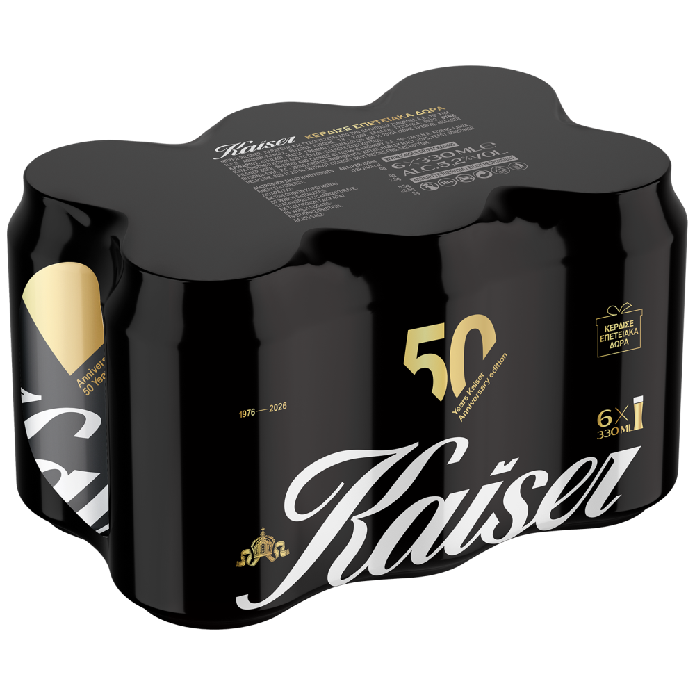 Kaiser Μπύρα Κουτί 6Χ330ml