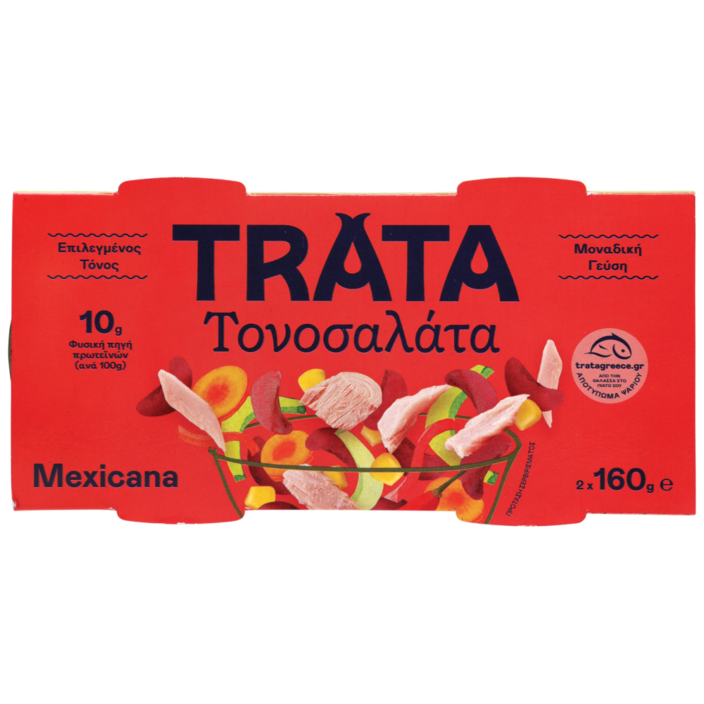 Trata Τονοσαλάτα Mexicana 2x160gr