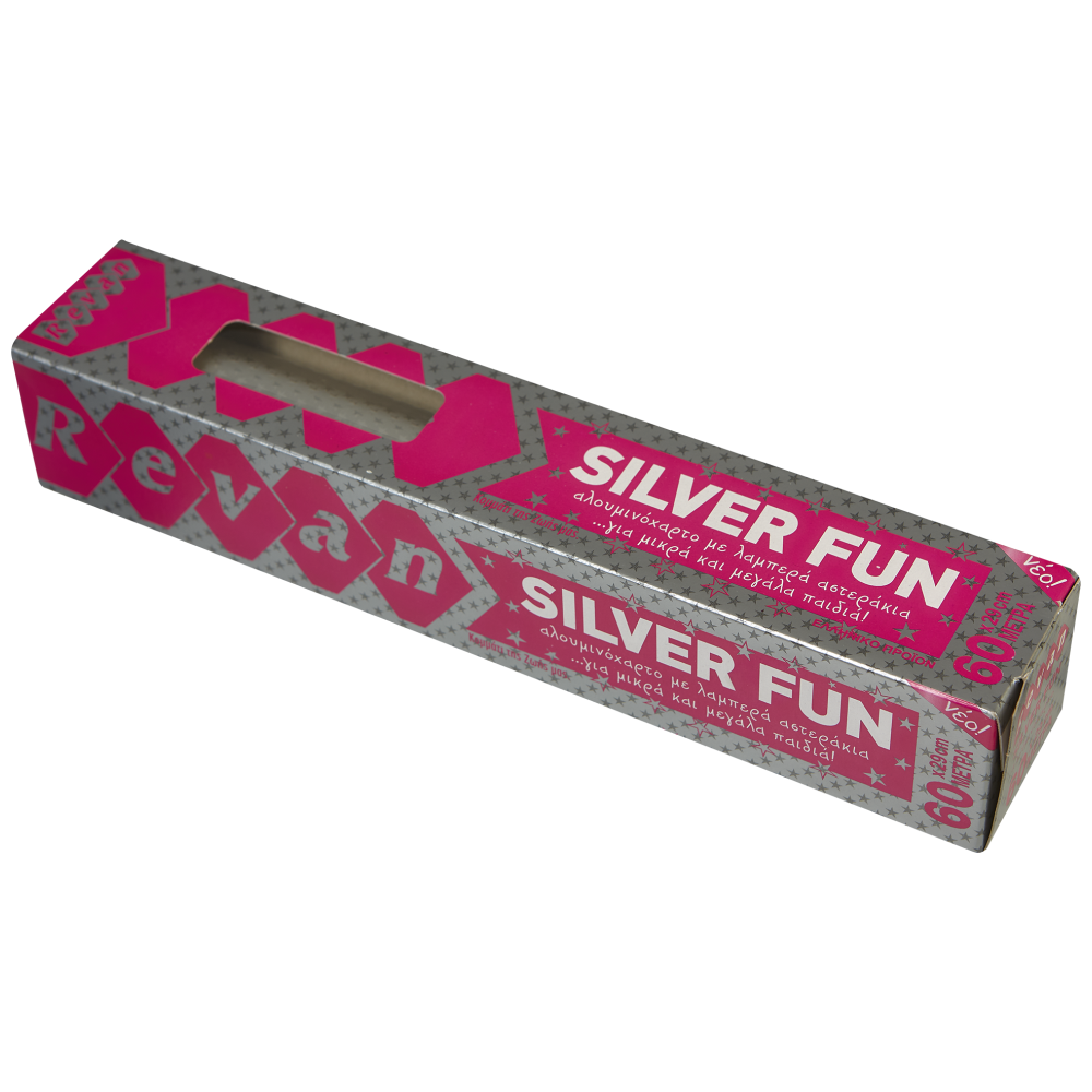 Silver Fun Αλουμινόχαρτο 60m 17,4Μ²