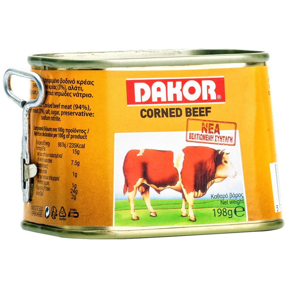 Dakor Corned Beef 198gr