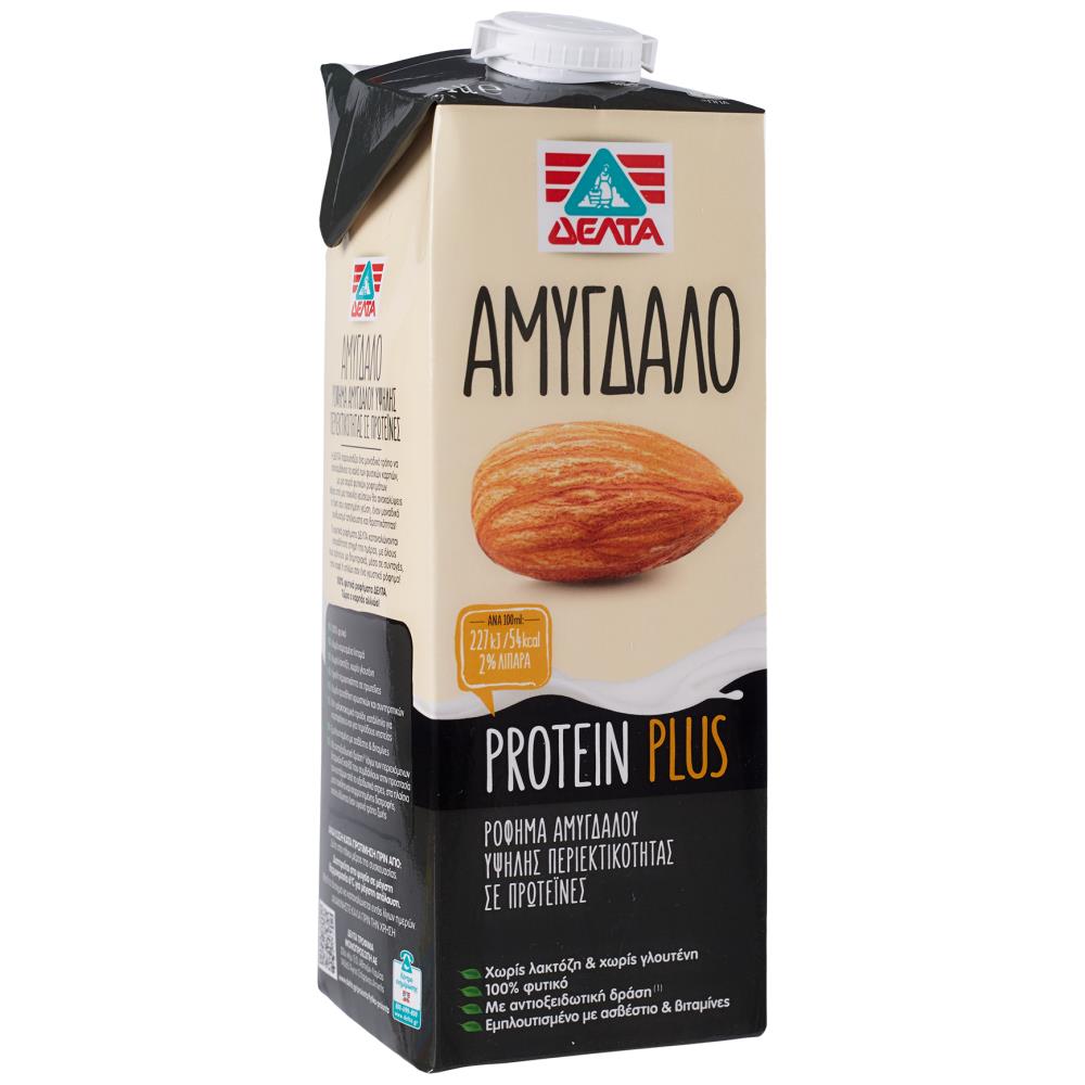 ΔΕΛΤΑ Ρόφημα Αμύγδαλο Πρωτεΐνη 1 lt