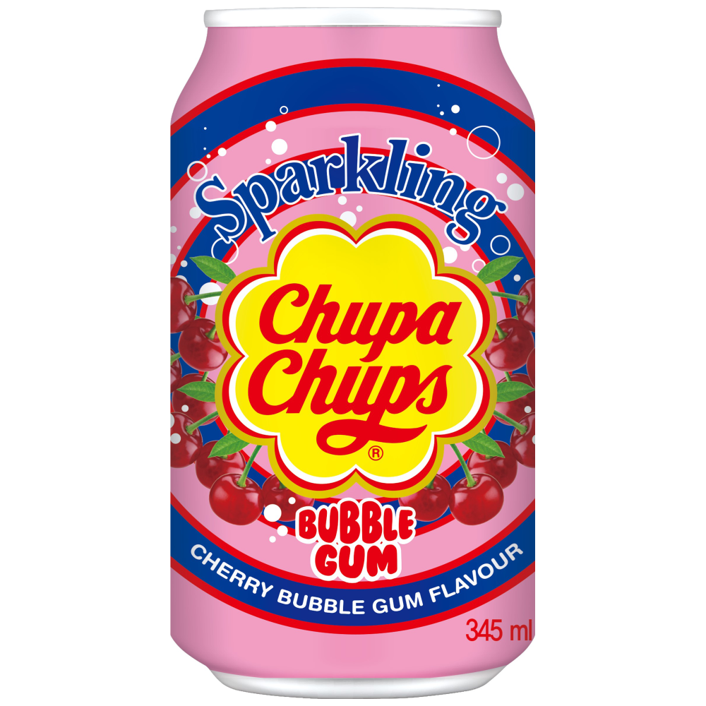 Chupa Chups Αναψυκτικό Cherry Bubble 345ml