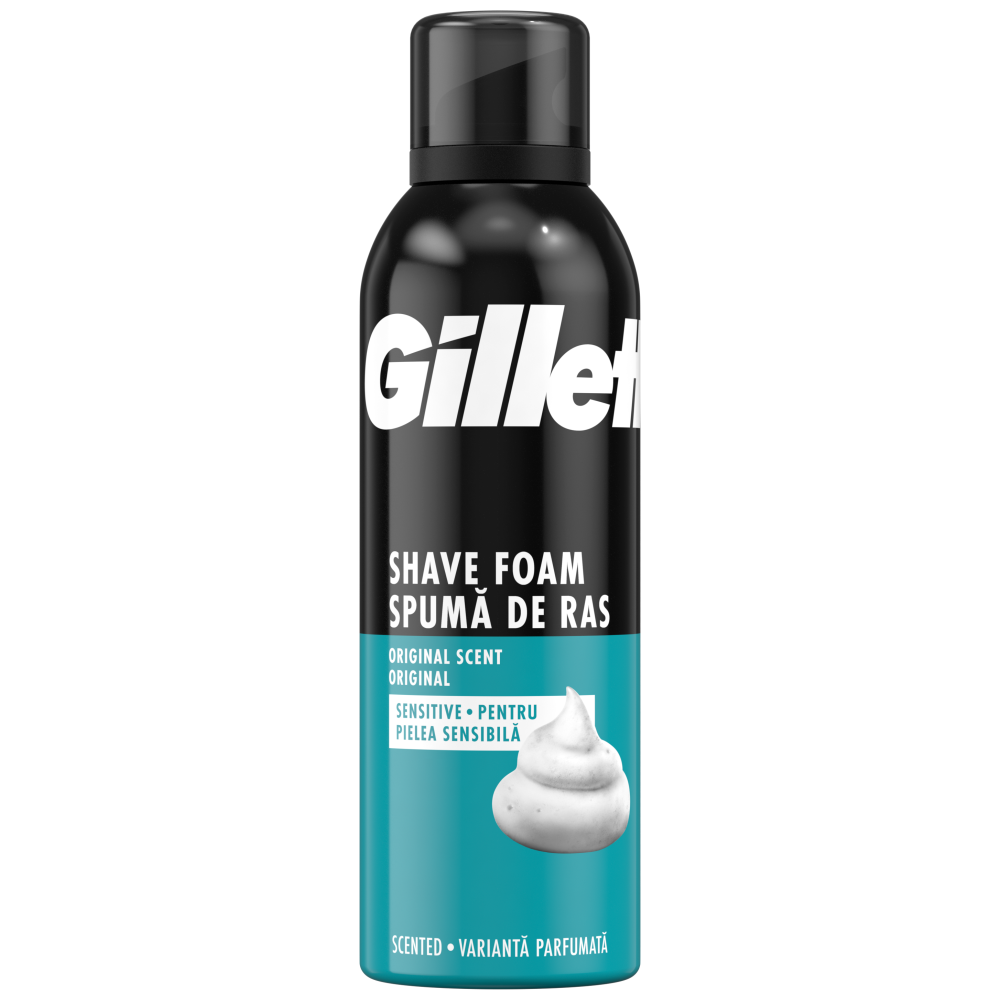 Gillette Classic Sensitive Αφρός Ξυρίσματος 200ml