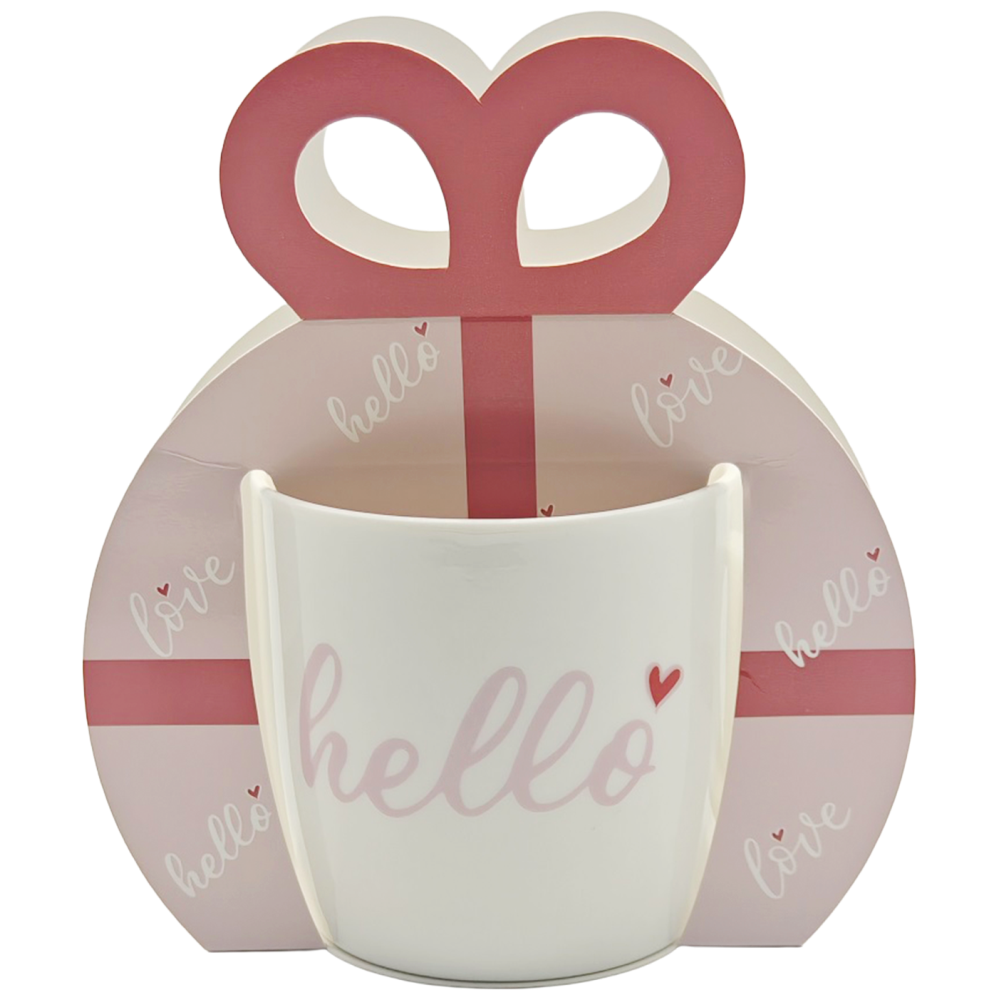 Tabletop Basics Κούπα Πορσελάνης Hello 185ml