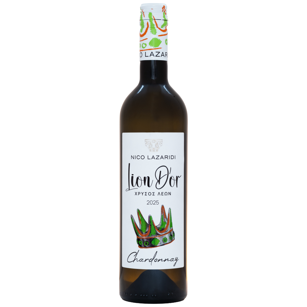 Χρυσός Λέων Λευκός Οίνος Λαζαρίδη 750ml