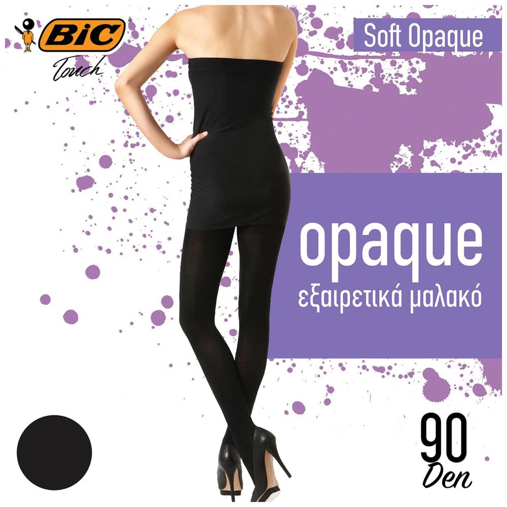 BIC Opaque Καλσόν Ελαστικό Μαύρο 90D Medium