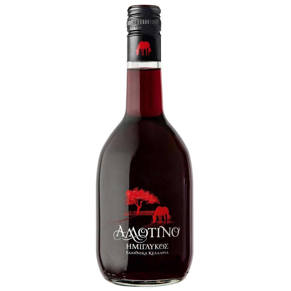 Αλλοτινό Ερυθρός Ημίγλυκος Οίνος 500ml