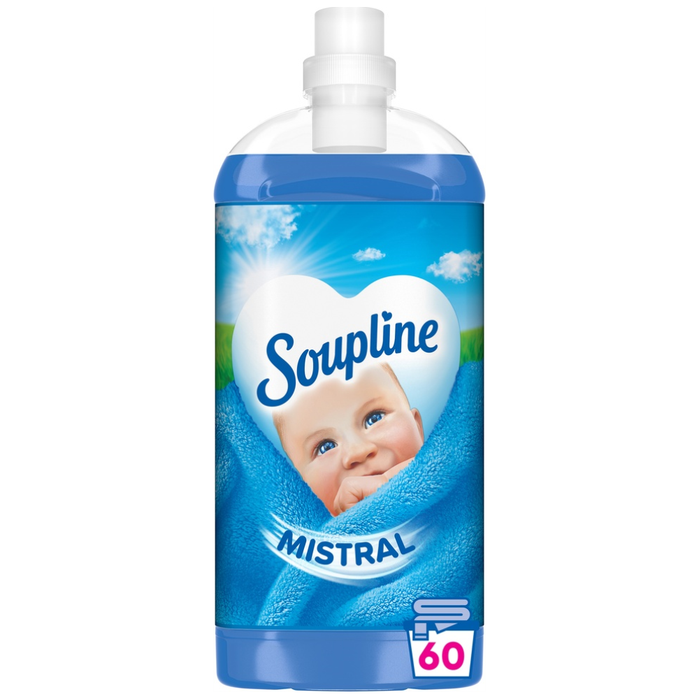 Soupline Μαλακτικό Συμπυκνωμένο Mistral 60μεζ. 1,26lt