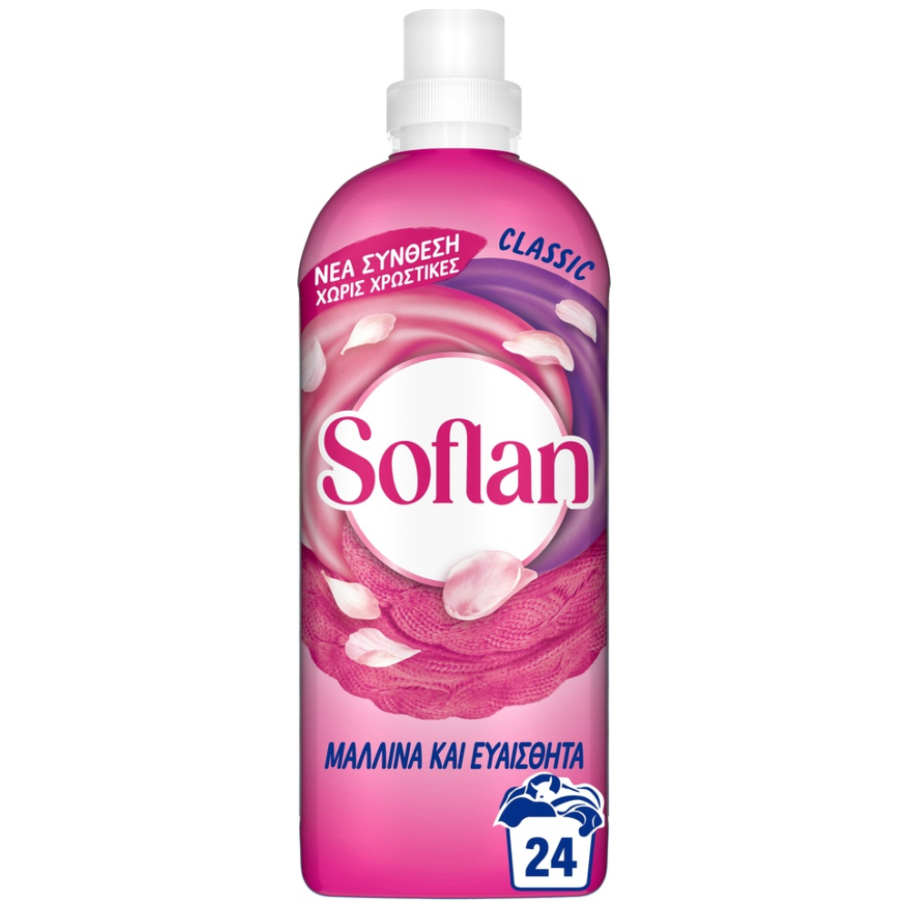 Soflan Υγρό Απορρυπαντικό Classic 24μεζ 960ml