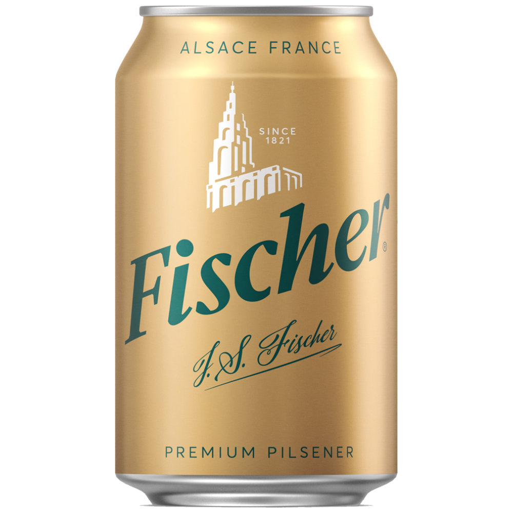 Fischer Μπίρα Pilsner Κουτί 330ml