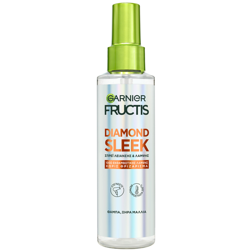 Fructis Diamond Sleek Spray Λείανσης & Λάμψης 150ml
