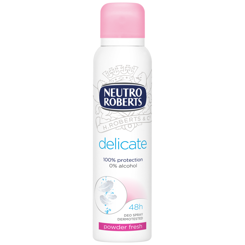 Neutro Roberts Αποσμητικό Spray Powder Fresh 150ml