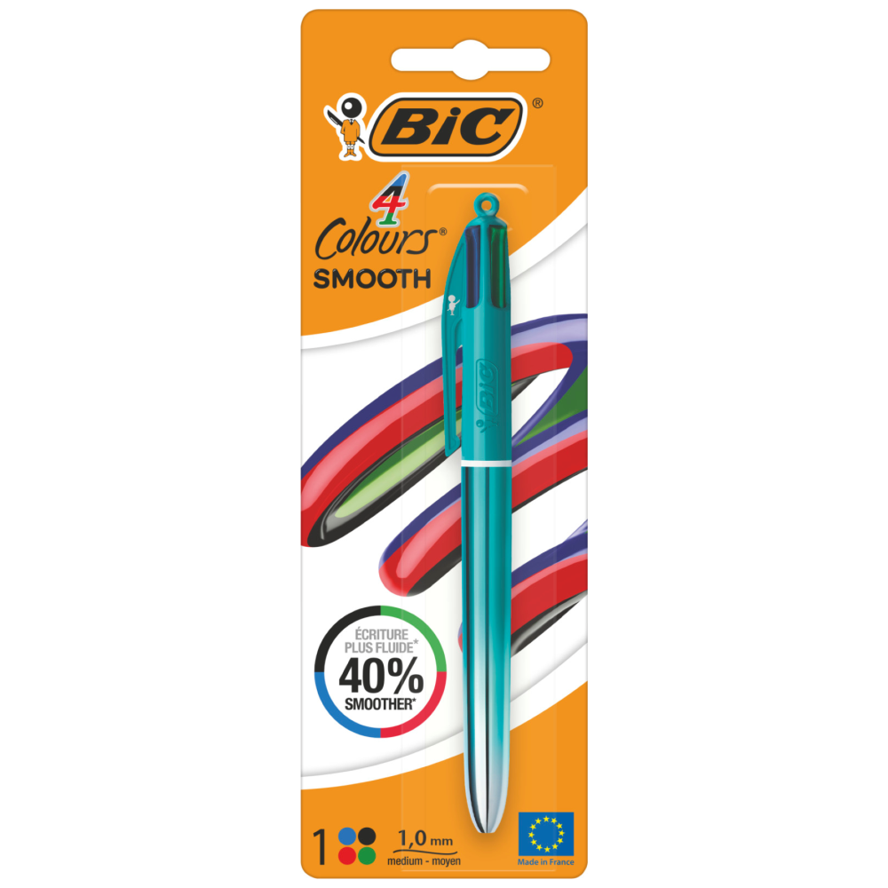 Bic Στυλό 4 Colours Smooth Gradient Eu