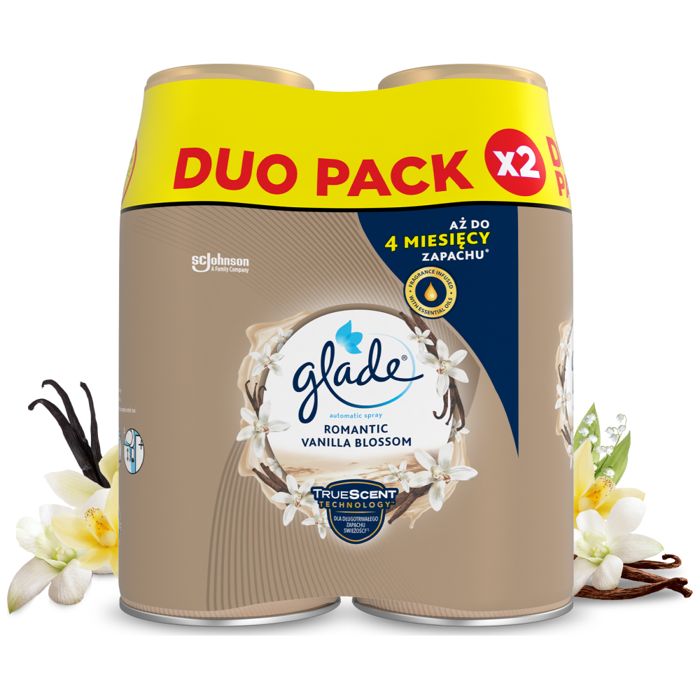 Glade Auto Spray Ανταλλακτικό Αποσμητικό Χώρου 2πλο Vanilla