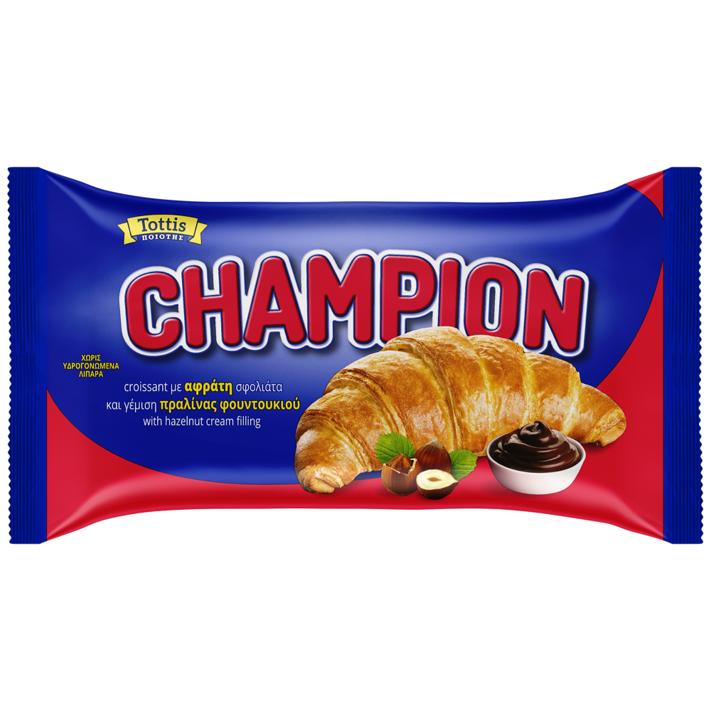 Champion Κρουασάν Πραλίνα Φουντουκοιύ 70gr