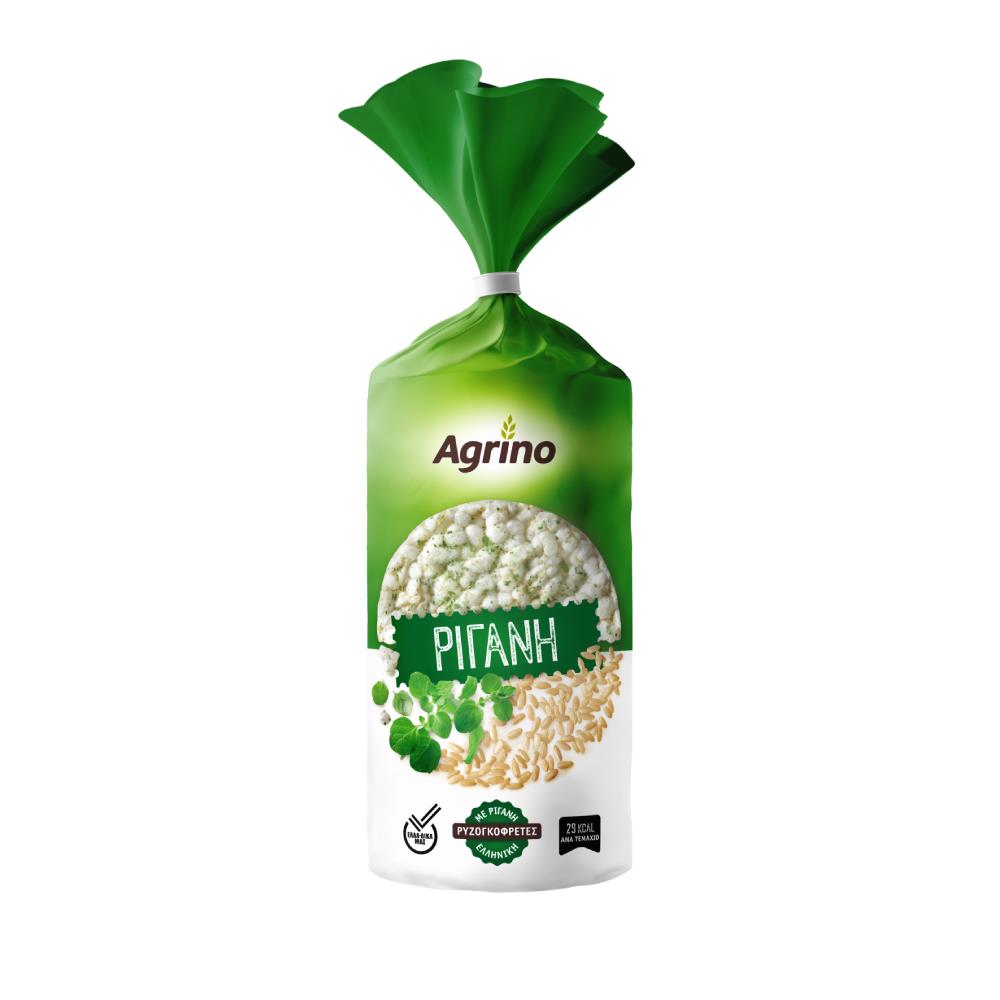 Agrino Ρυζογκοφρέτες Με Ρίγανη 110gr