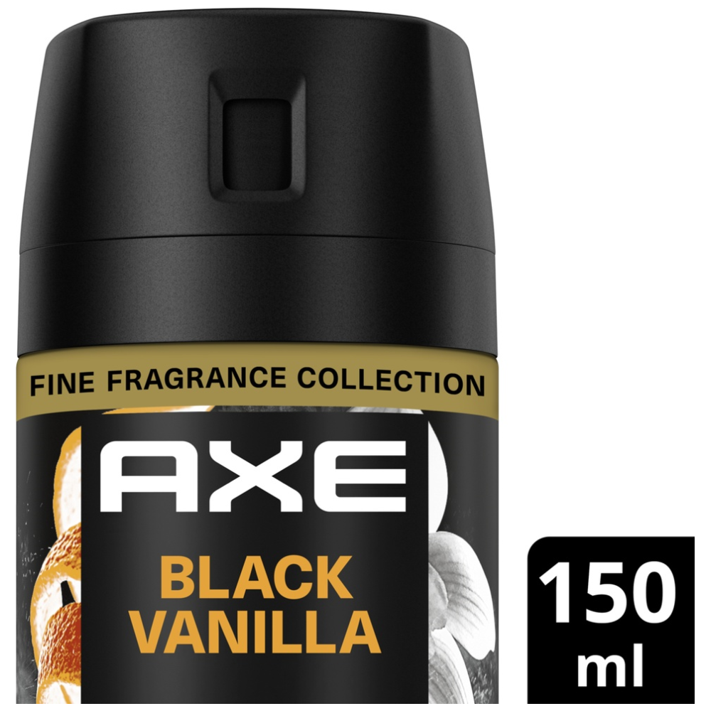 Axe Αποσμητικό Σπρέυ Σώματος Black Vanilla 150ml