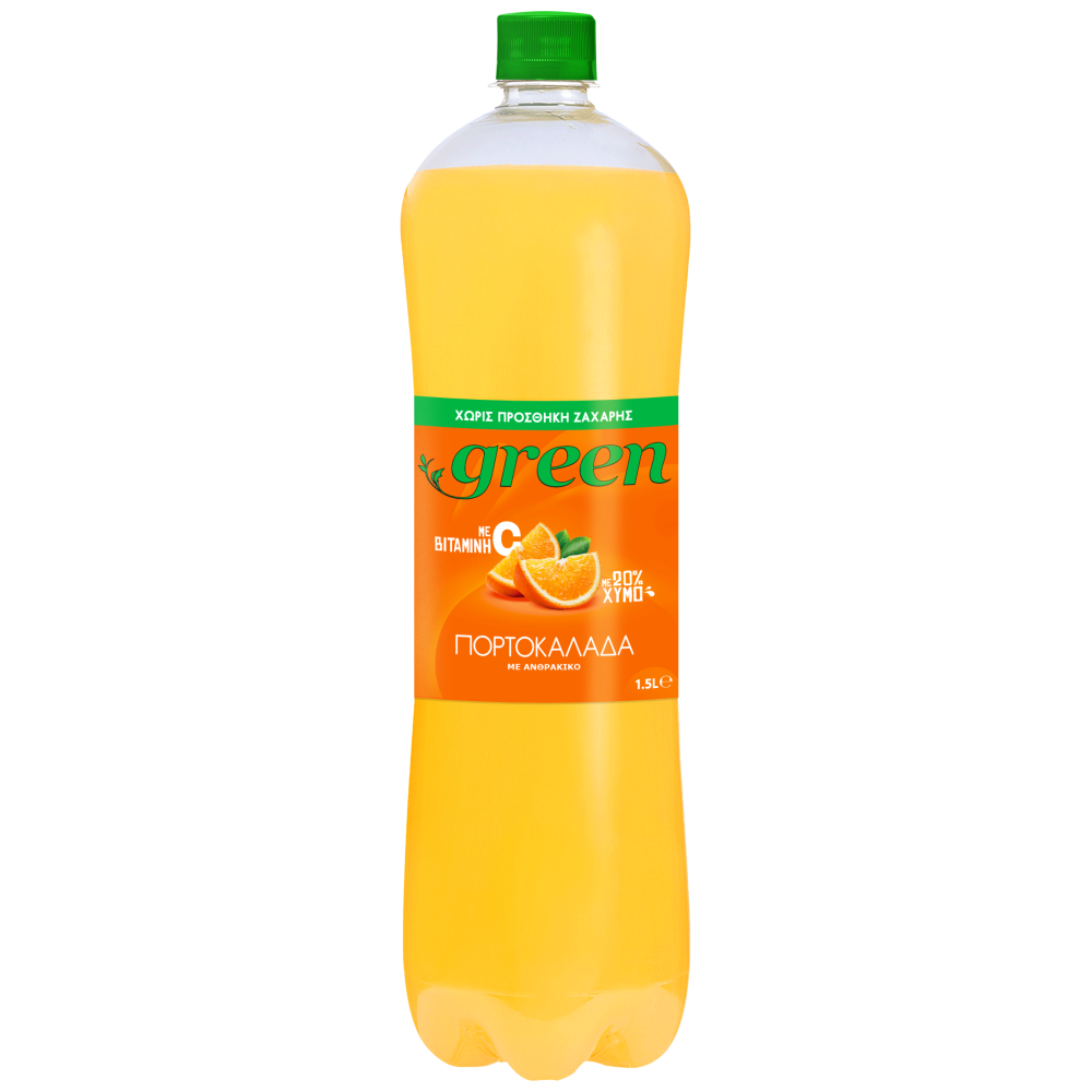 Green Πορτοκαλάδα 1,5lt