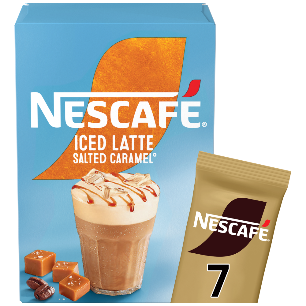 Nescafe Gold Iced Latte Caramel 101gr 7 Φάκελοι