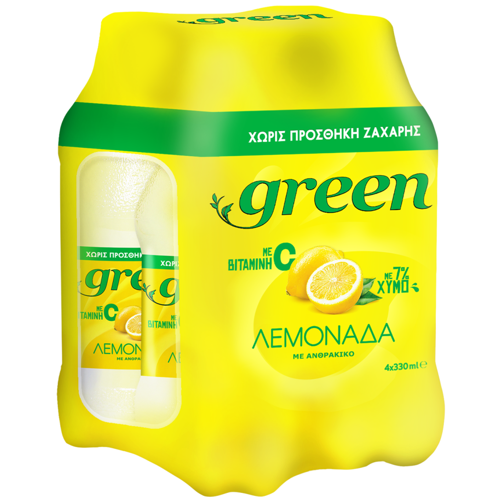 Green Λεμονάδα 4x330ml