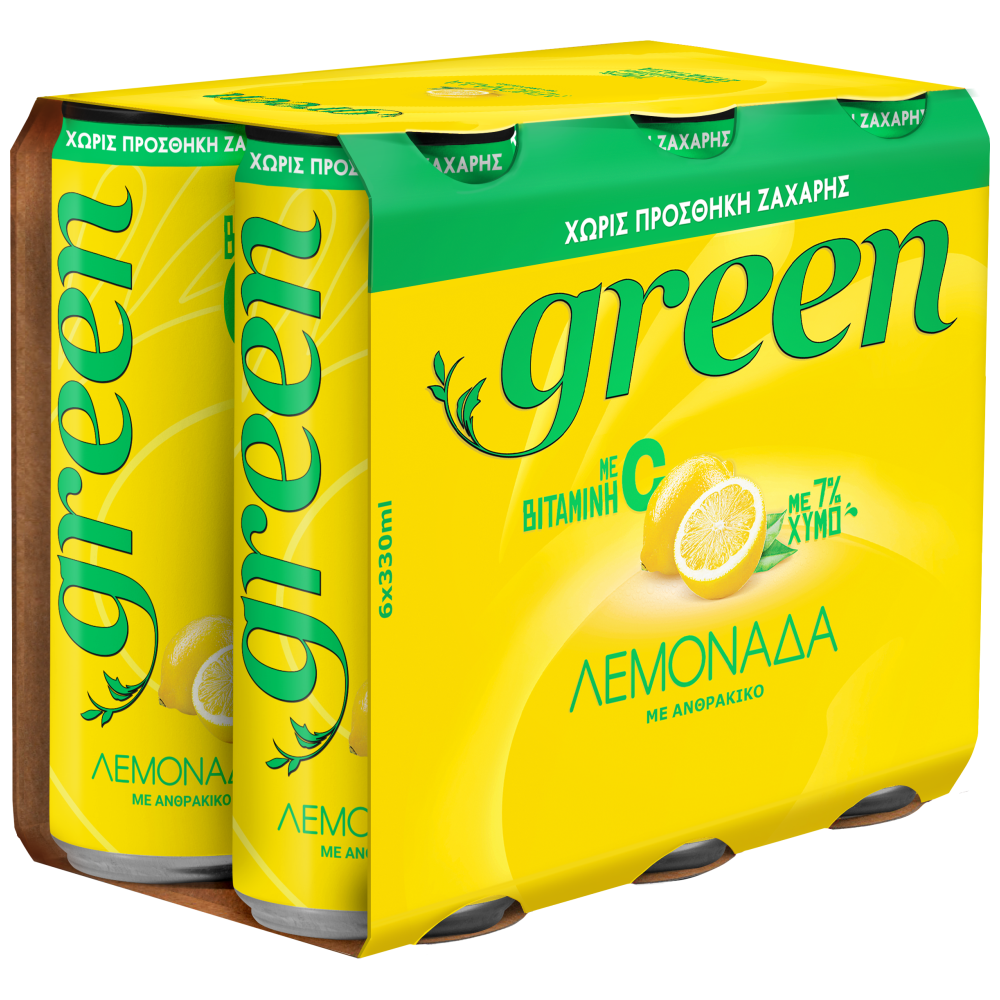 Green Λεμονάδα 6x330ml