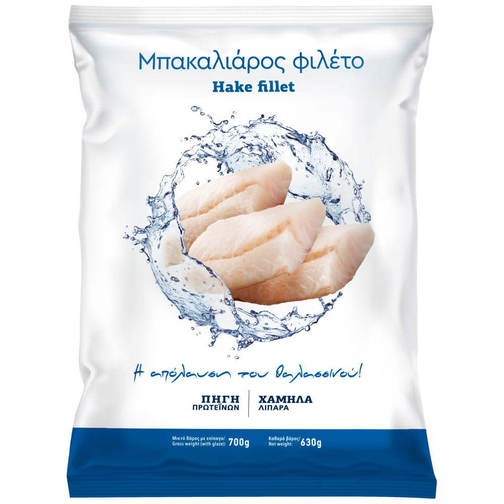 Μπακαλιάρος Φιλέτο Κατεψυγμένος 630gr