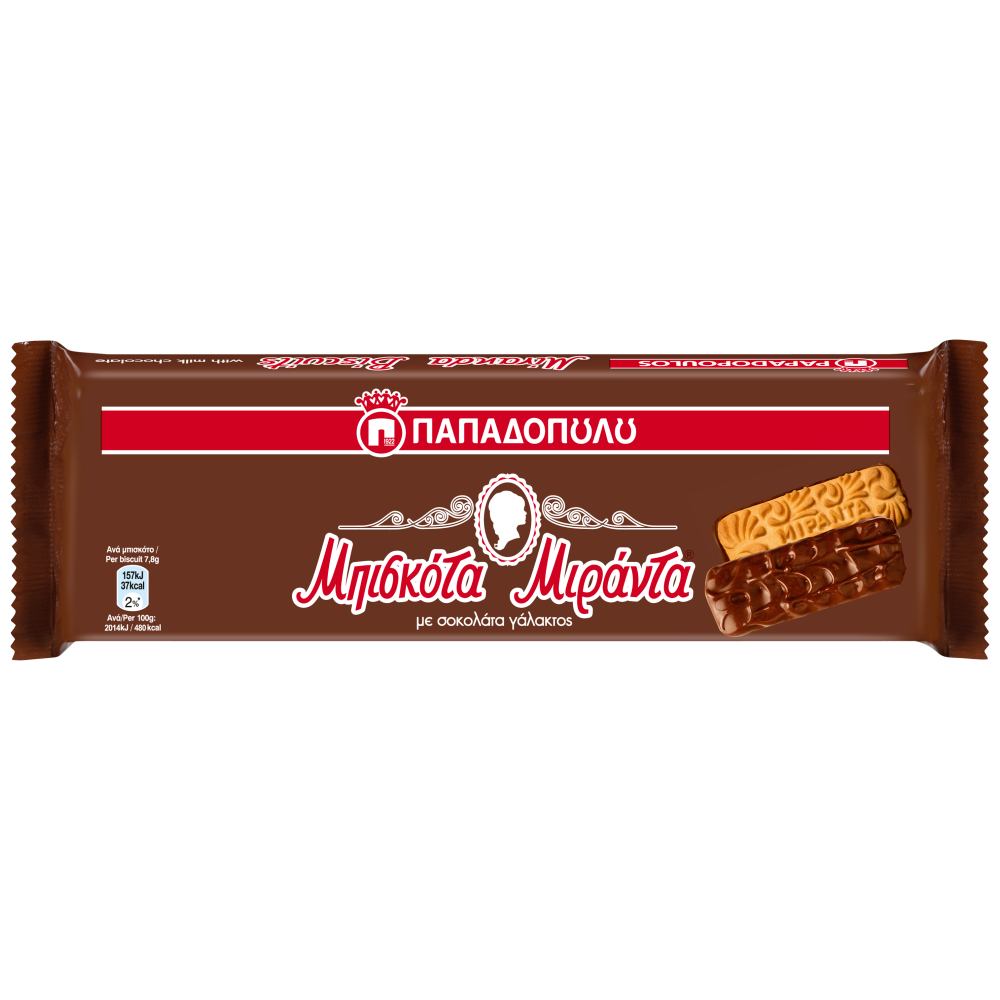Παπαδοπούλου Μιράντα Σοκολάτας 140gr