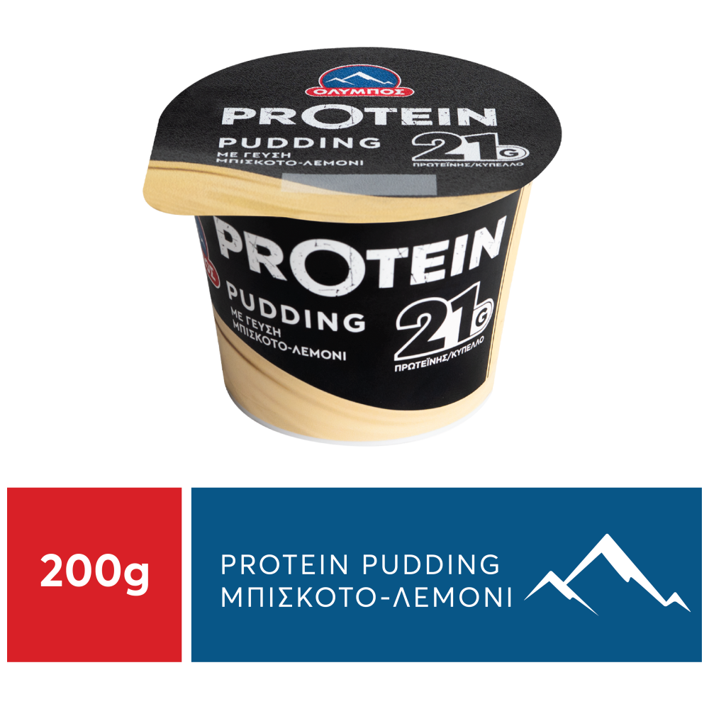 Όλυμπος Protein Πουτίγκα Λεμόνι Μπισκότα 200gr