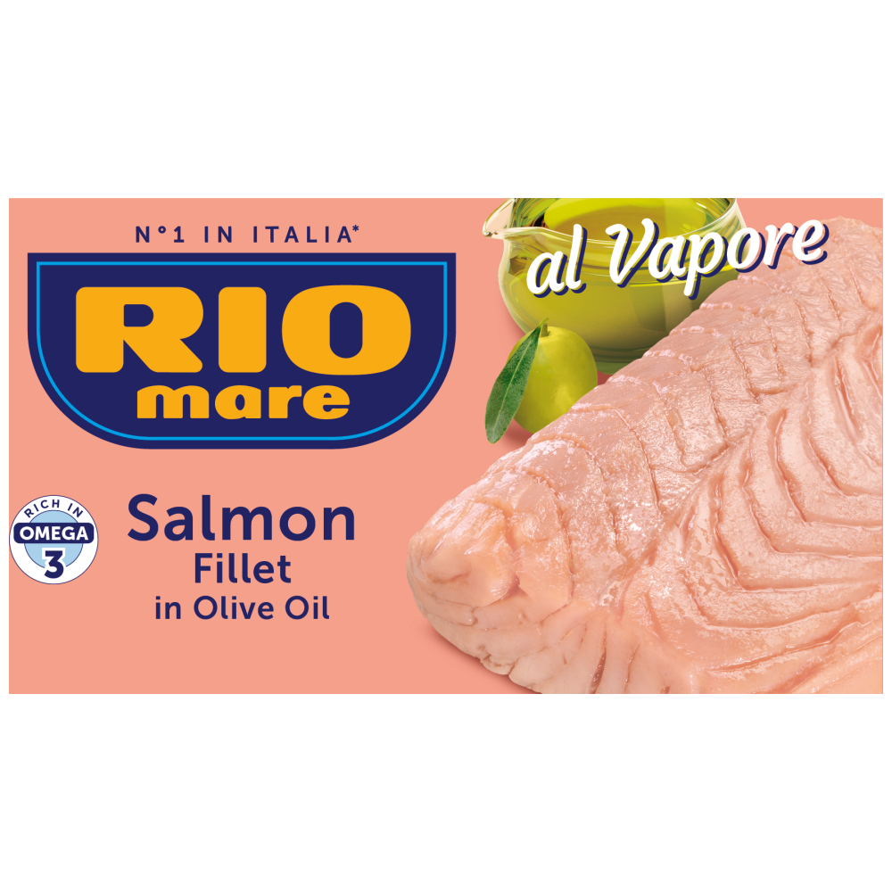 Rio Mare Φιλέτα Σολωμού Σε Ελαιόλαδο 150gr